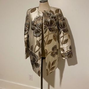 Isaac Mizrahi brocade jacket